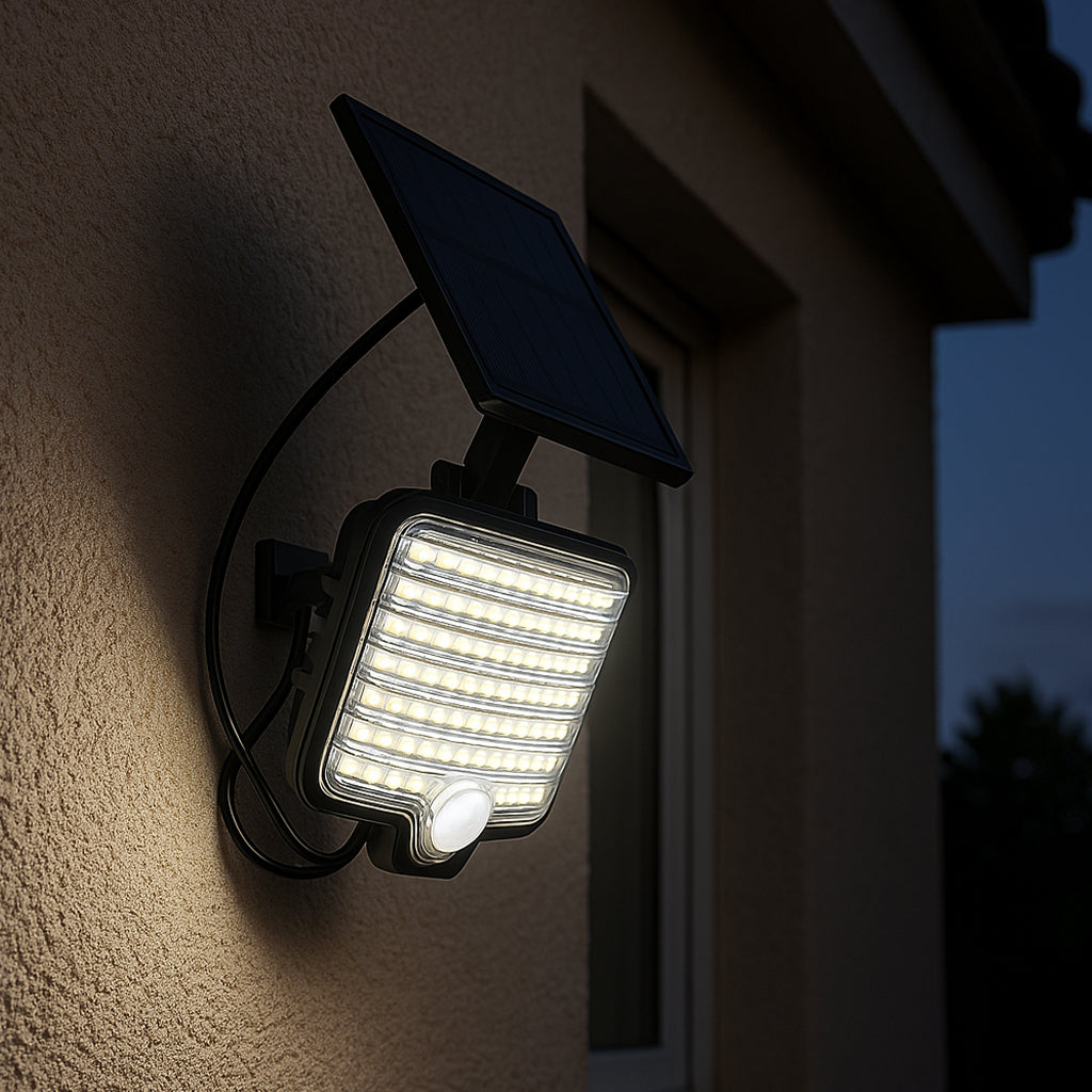Brightly - Projecteur Solaire - Plastique - Noir
