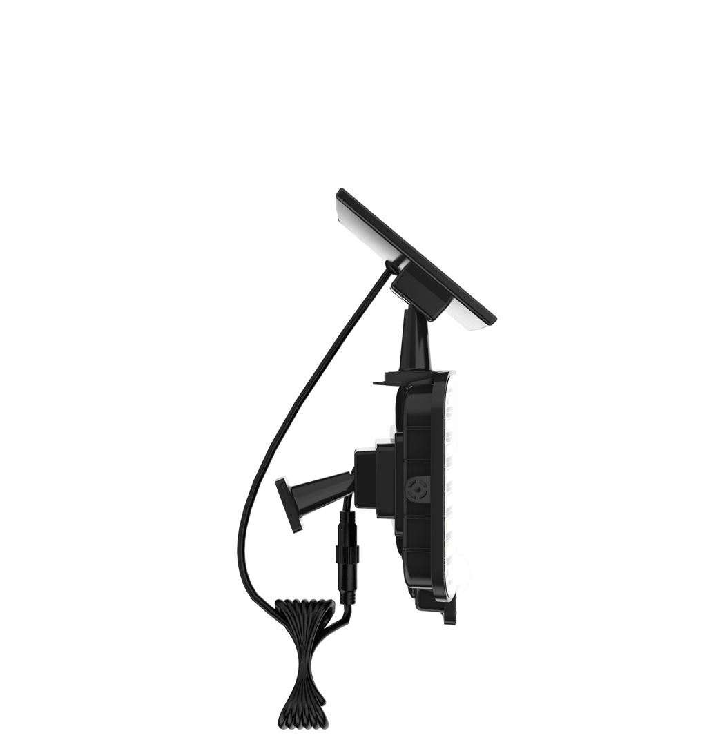 Brightly - Projecteur Solaire - Plastique - Noir