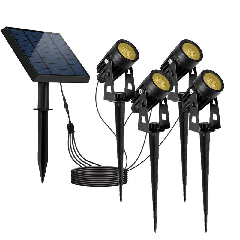 Spot Solaire - 4X Roundy Warm