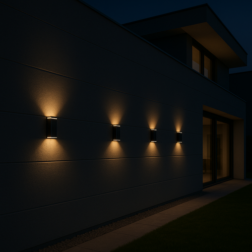 Solar Wall Lamp - 2X Rody