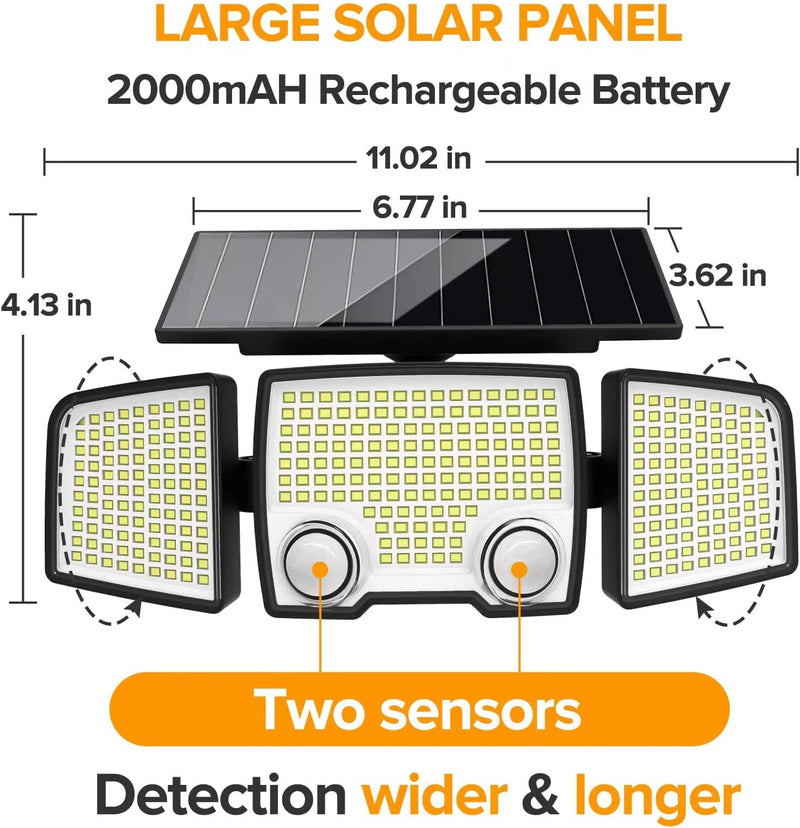Solar Floodlight - 2X Raylite