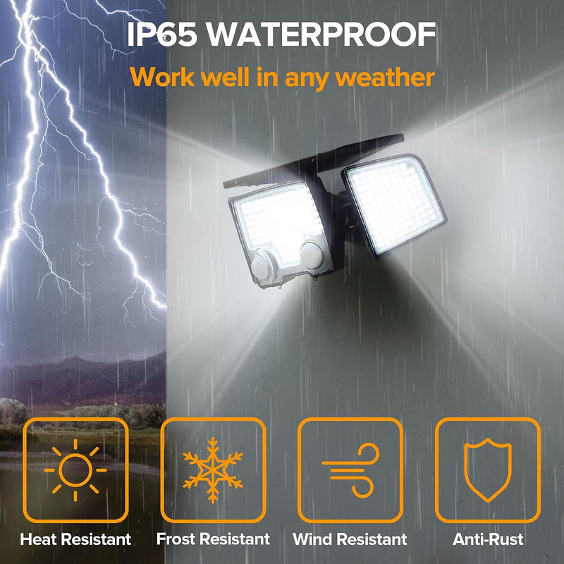 Solar Floodlight - 2X Raylite