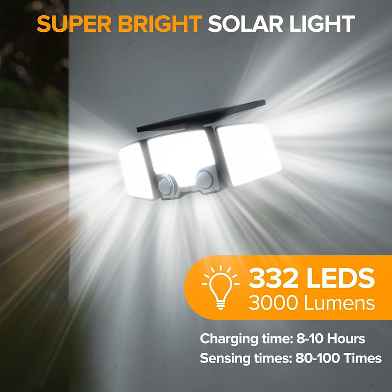 Solar Floodlight - 2X Raylite