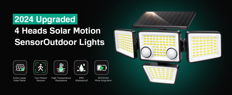 Solar Floodlight - 2X Fairview