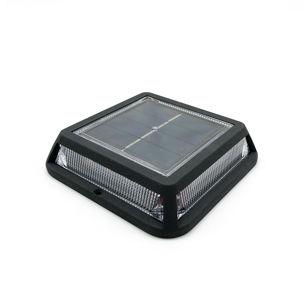 Quadry - Baliza solar - Acero - Negro