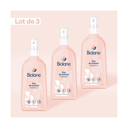 Lot De 3 Eaux De Toilette Fraîcheur
