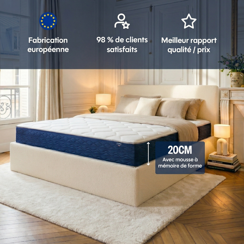 Lumea One Plus - Colchón - Comodidad acogedora y calidad europea