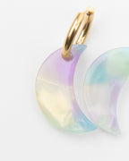 Boucles D'Oreilles Lune - Sirène