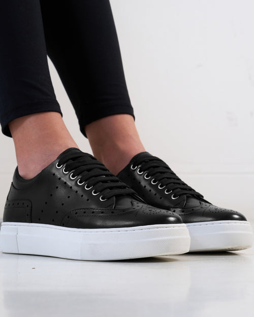 British Passport - Baskets À Bout D'Aile - Noir - Femme