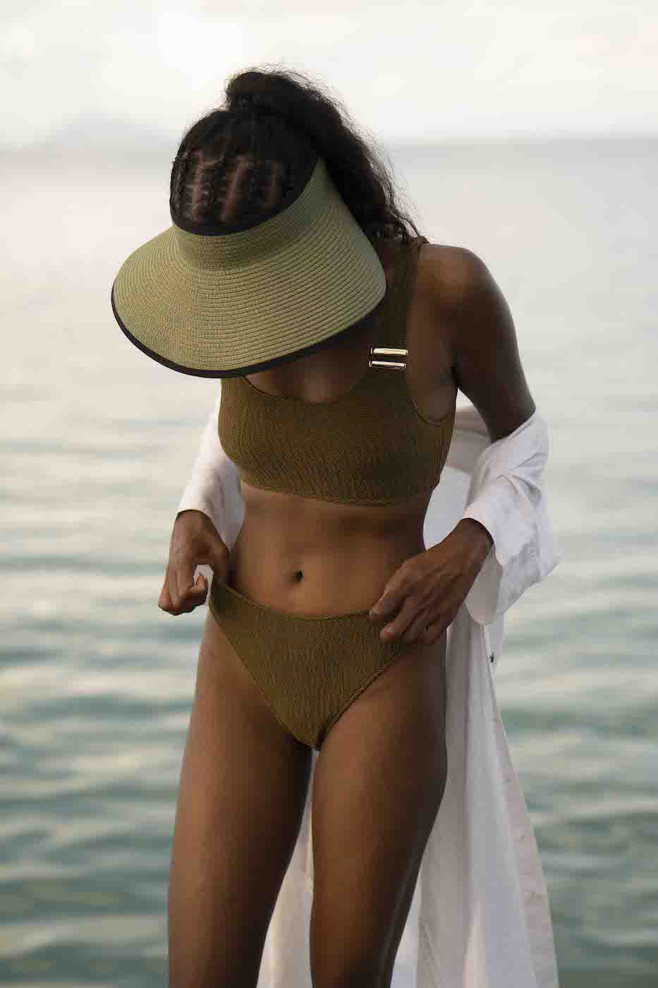2-Piece Swimwear Bottoms - Noor - Khaki