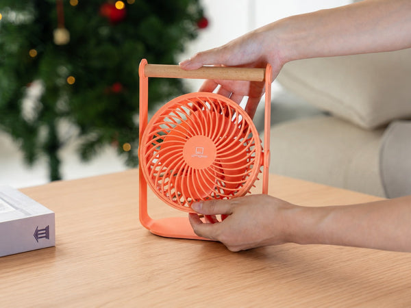 Lyra Tragbarer Ventilator - Pfirsich