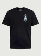 Casablanca Black Hotel Emblem kortärmad T-shirt - Black