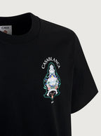 Casablanca Black Hotel Emblem kortärmad T-shirt - Black
