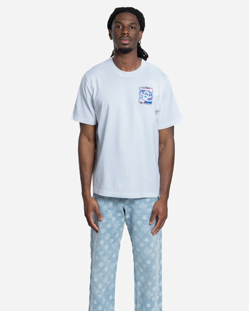 T-Shirt Heat Map Blanc