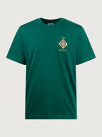 T-Shirt Casablanca Green Plafond Orné De Musique Short Sleeve T-Shirt - Evergreen