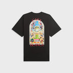 T-Shirt Casablanca Black Tennis Landscape Short Sleeve T-Shirt - Black