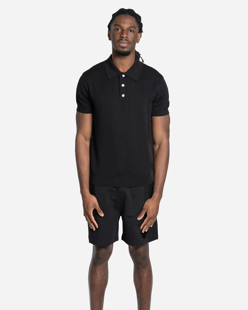 Polo Pointelle Monogramme