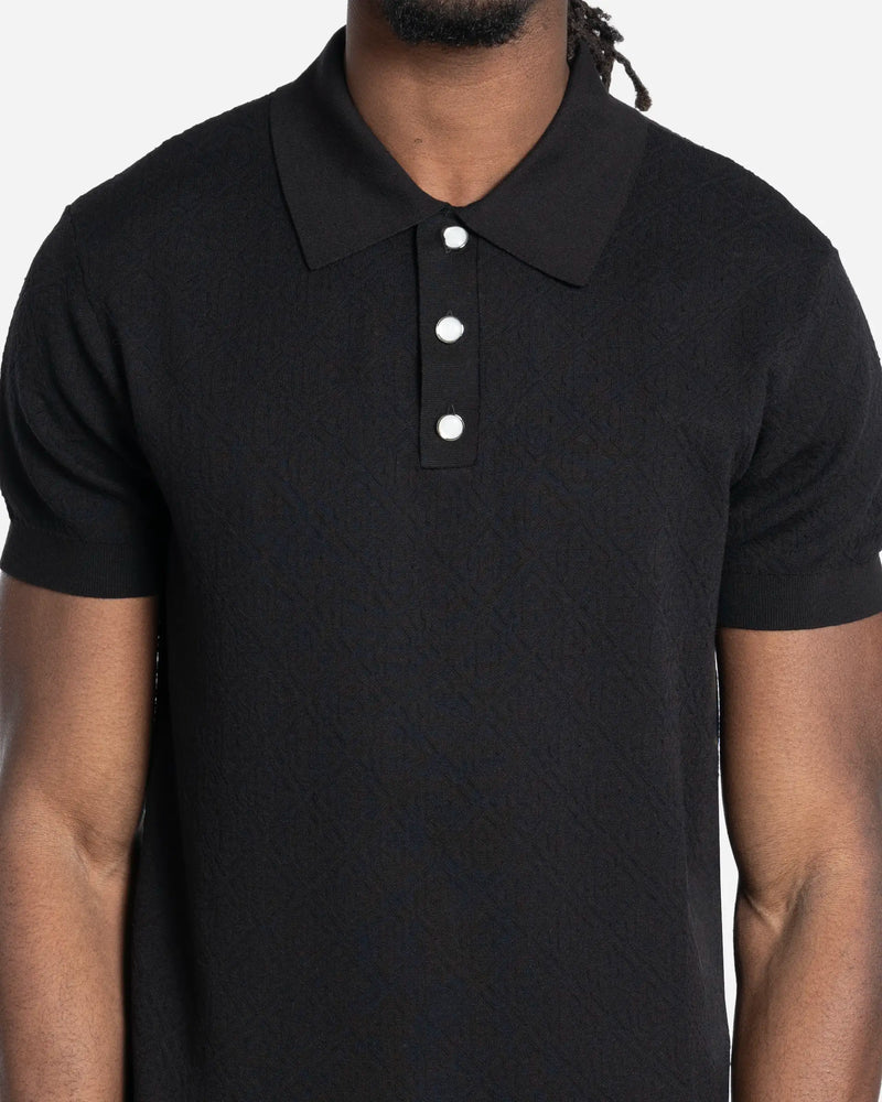 Polo Pointelle Monogramme