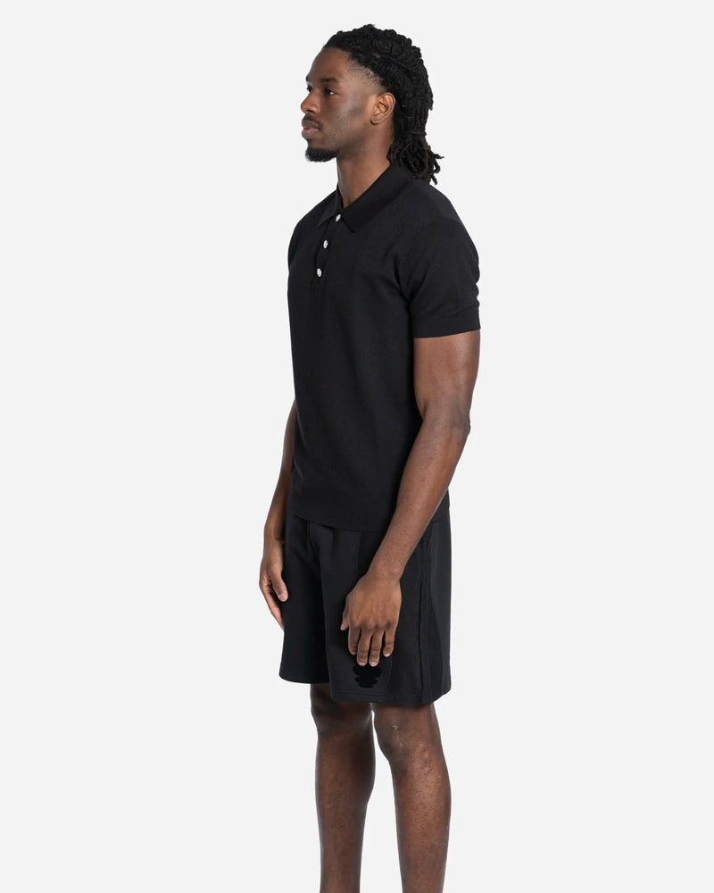 Polo Pointelle Monogramme