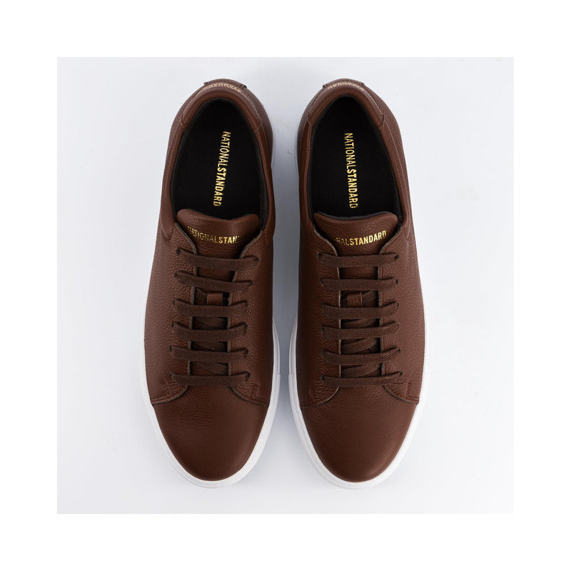 Sneakers Homme EDITION 3 Cognac Grained