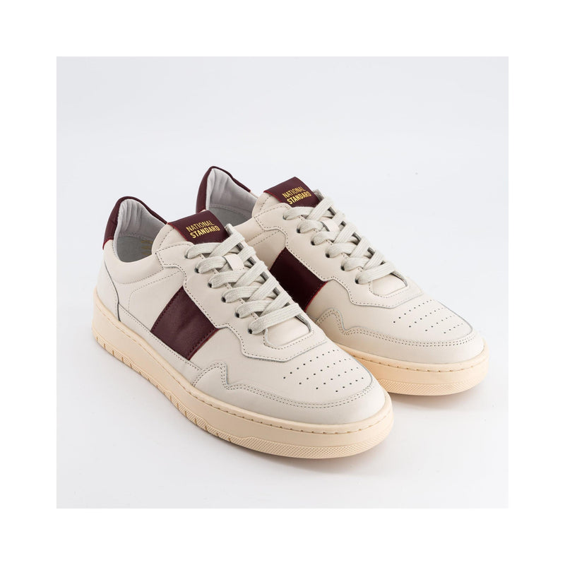 Sneakers Homme EDITION 6 Off White Burgundy