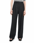 Woven - Pleat Trouser B - New Charcoal Melange