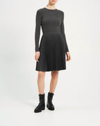 Theory NYC - Dresses - Plt C Mini Dr - Charcoal Melange