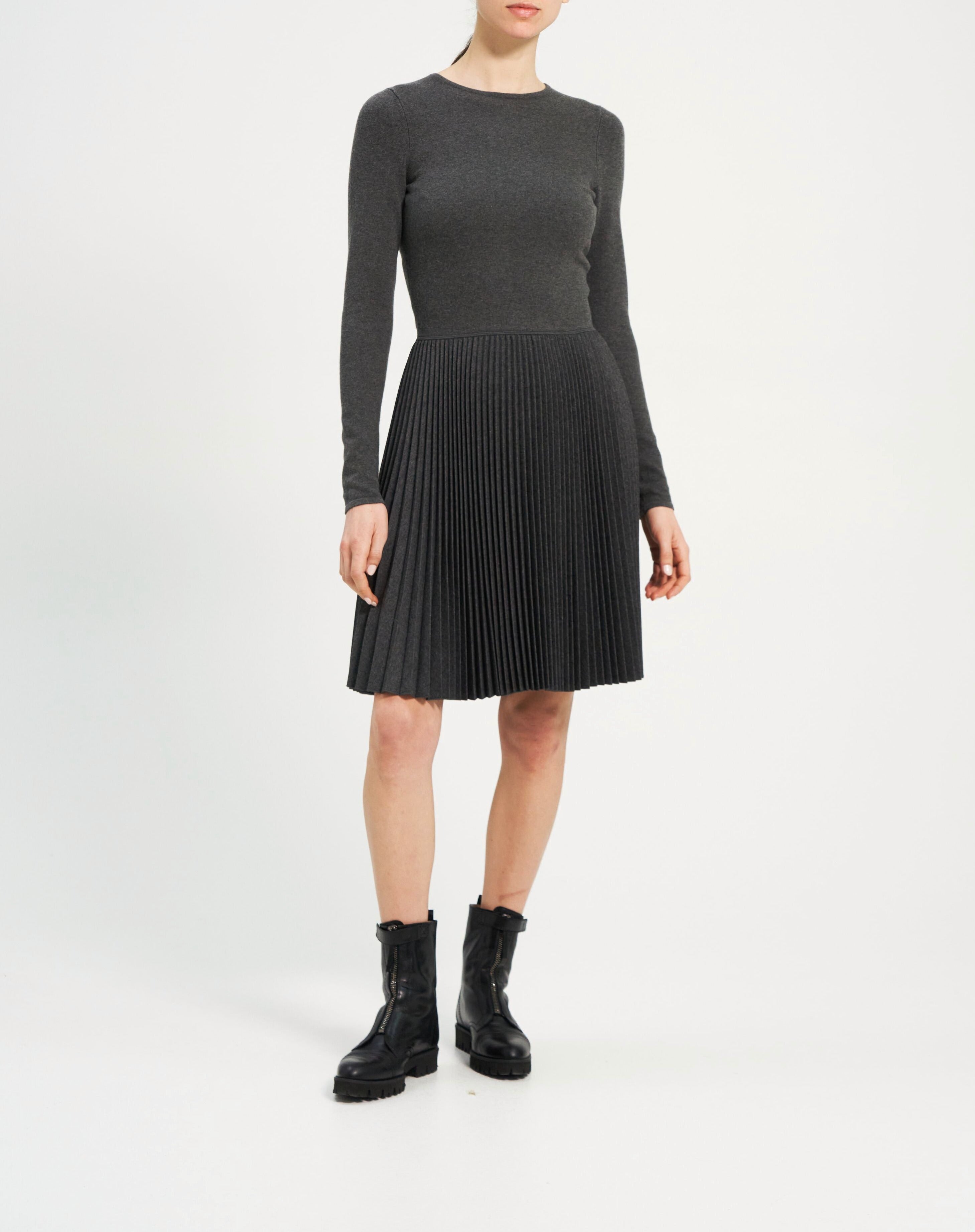 Theory NYC - Dresses - Plt C Mini Dr - Charcoal Melange