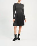 Theory NYC - Dresses - Plt C Mini Dr - Charcoal Melange