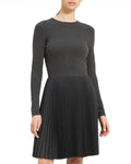 Theory NYC - Dresses - Plt C Mini Dr - Charcoal Melange
