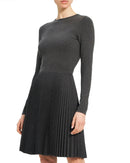 Theory NYC - Dresses - Plt C Mini Dr - Charcoal Melange