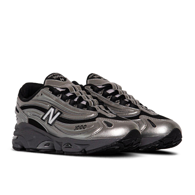 New Balance 1000 Black Silver Metallic - Noir