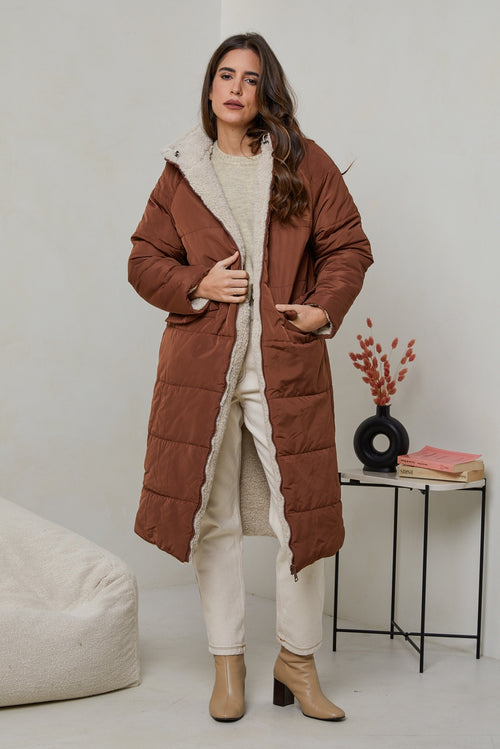 M1214 Down Jacket - Cafe