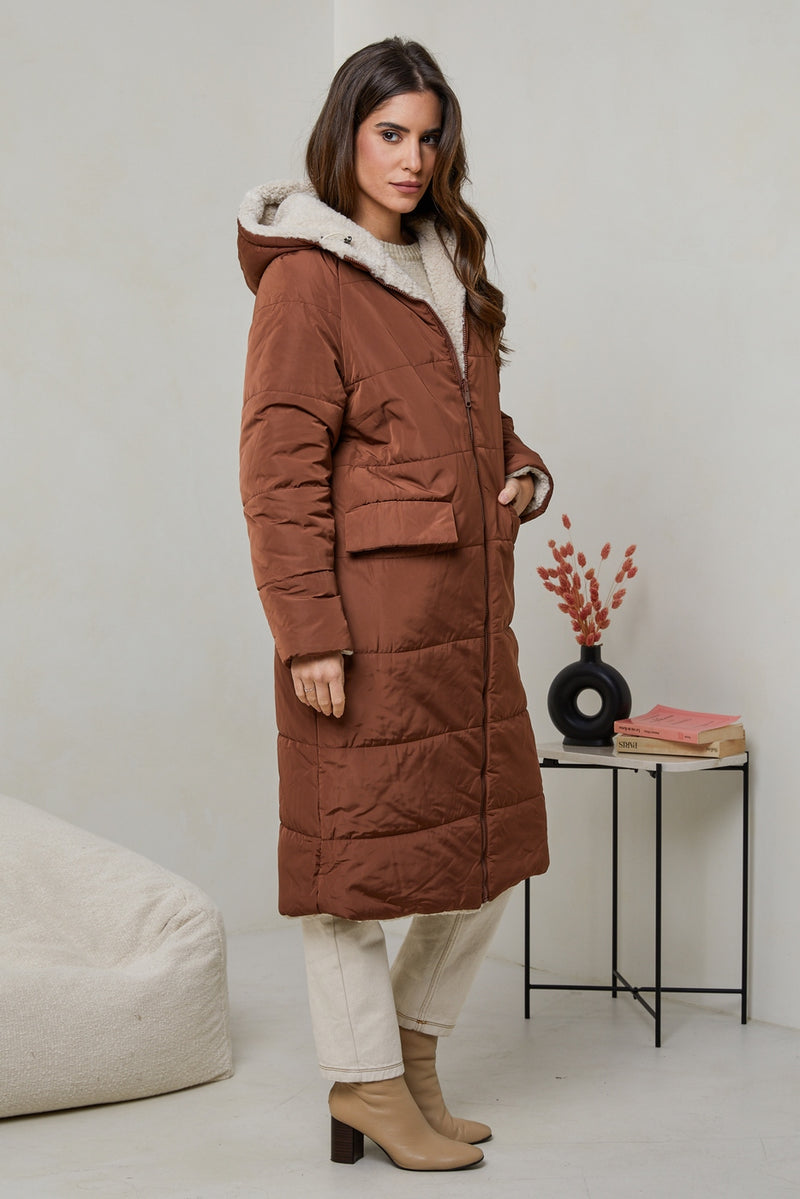 M1214 Down Jacket - Cafe