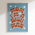 Mom I'M Rich Man - Bleu