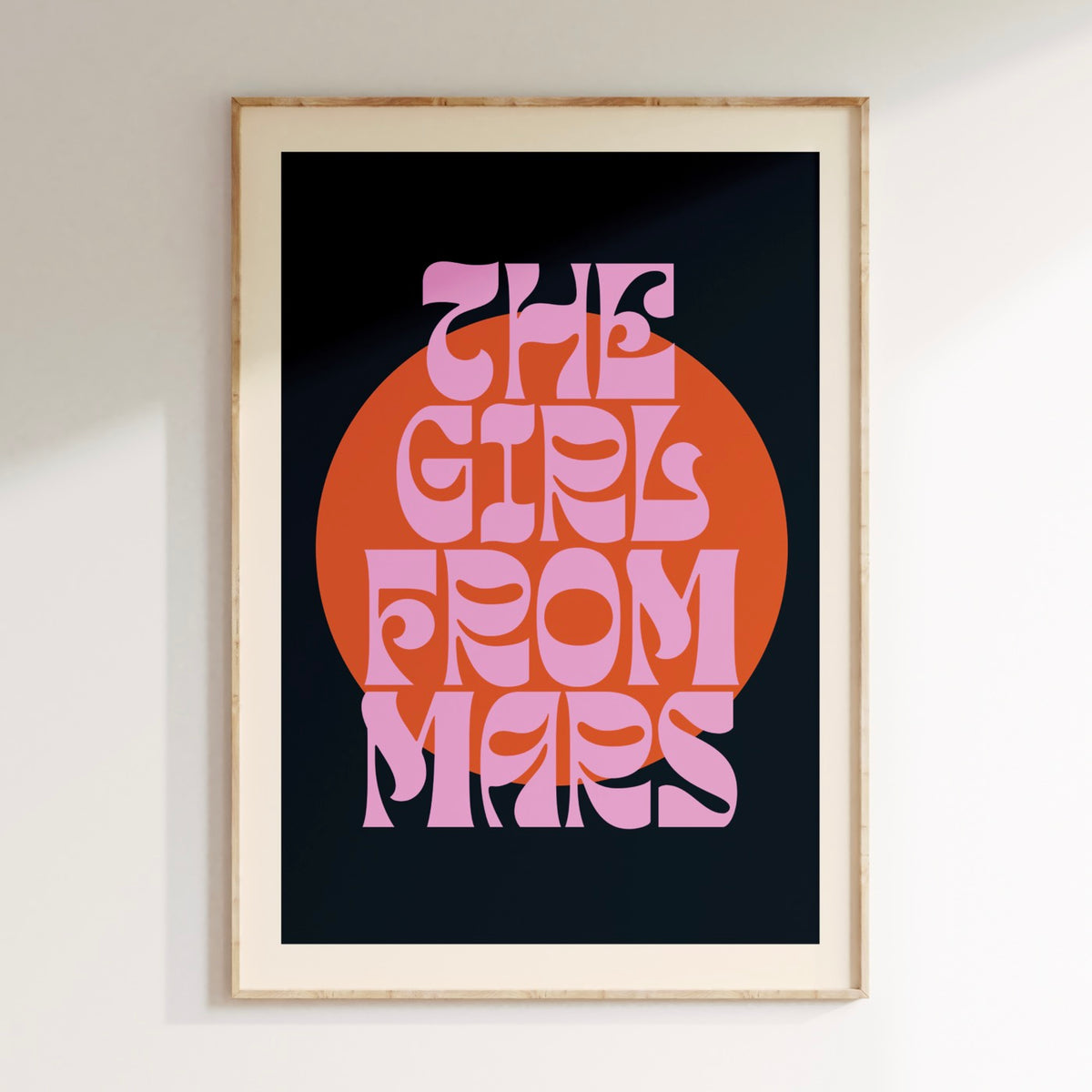 The Girl From The Mars - Noir