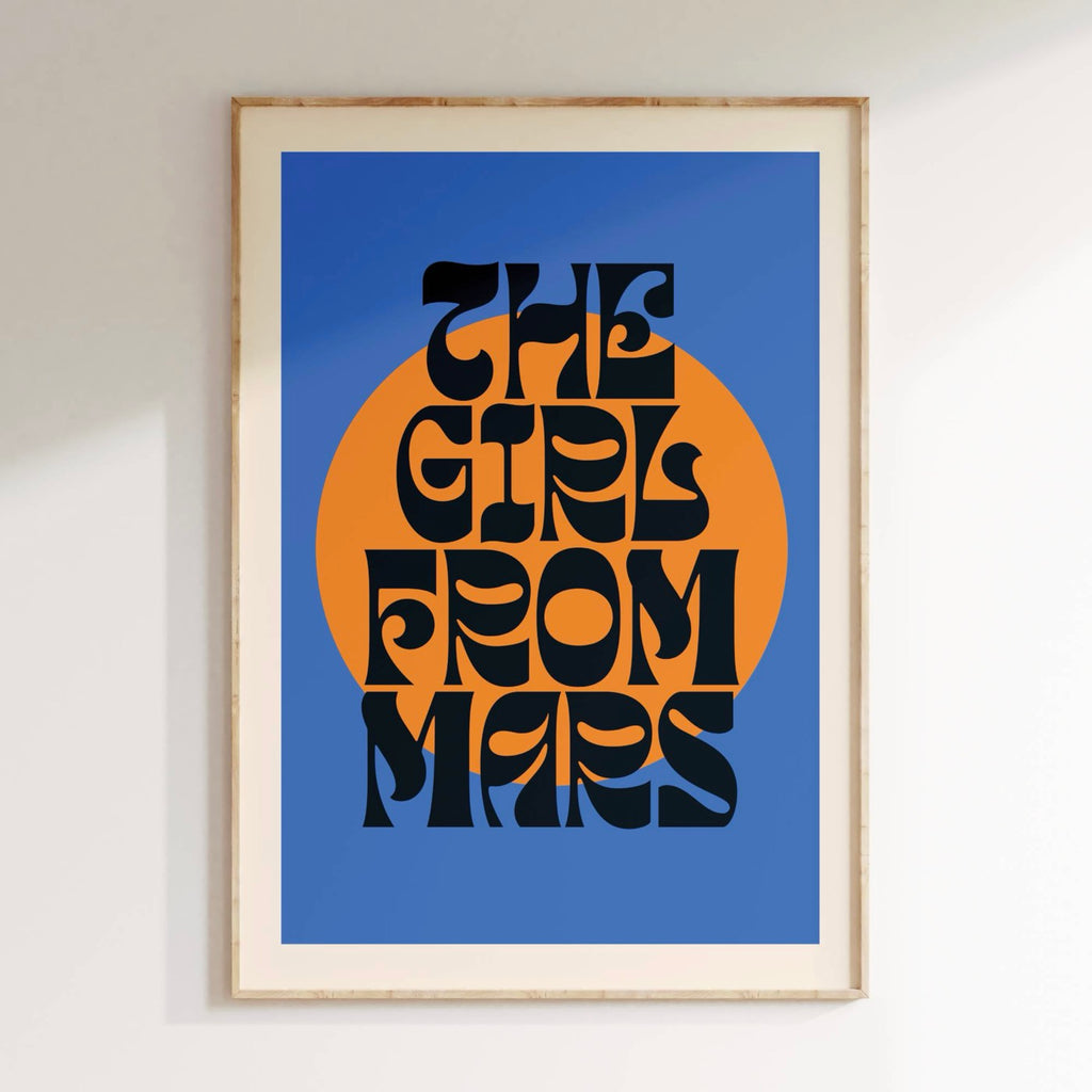 The Girl From The Mars - Bleu