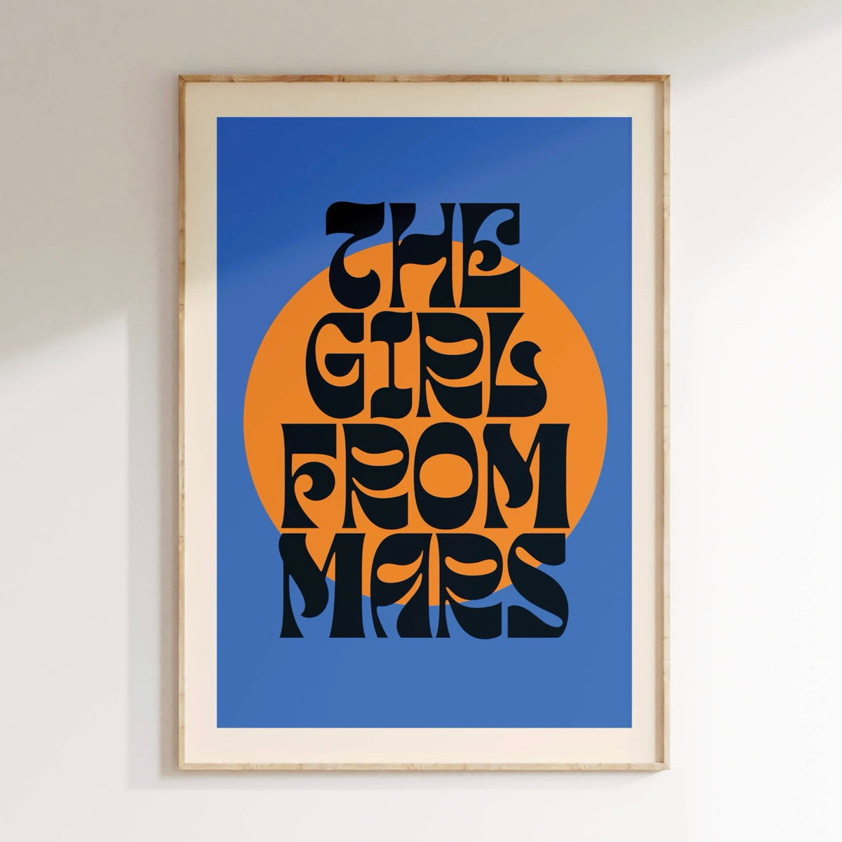 The Girl From The Mars - Bleu