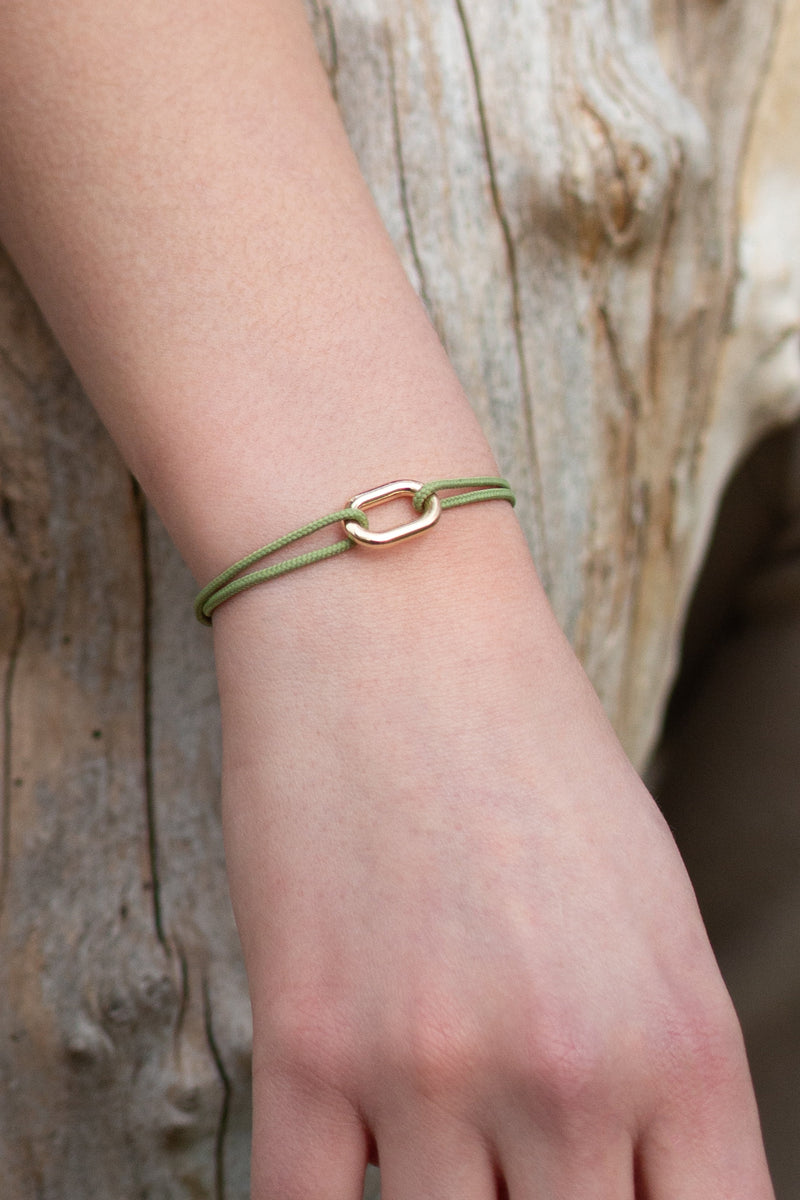 Bracelet Poulie - Kaki