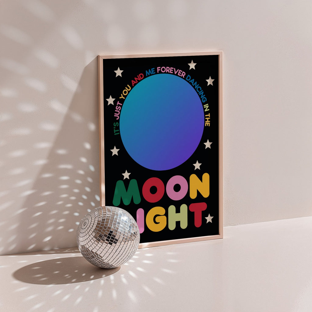 Groovy - Affiche Moon Light - Multi