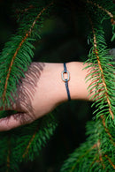 Bracelet Calvi - Bleu Marine Pailleté