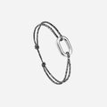 Split Bracelet - Glittery Anthracite