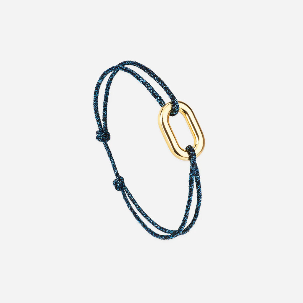 Almu Bracelet - Glittery Navy Blue