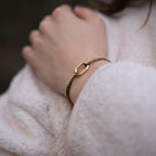 Manila Bracelet - Black Gold
