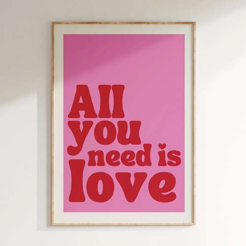 All You Need Is Love 1 - Rose & Rouge - Rose