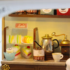 Maison Miniature - Jardin Du Café Du Chat