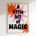 Groovy - Affiche A Little Bit Of Magic - Multi