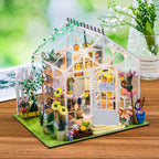 Casa miniatura - Flor soleada
