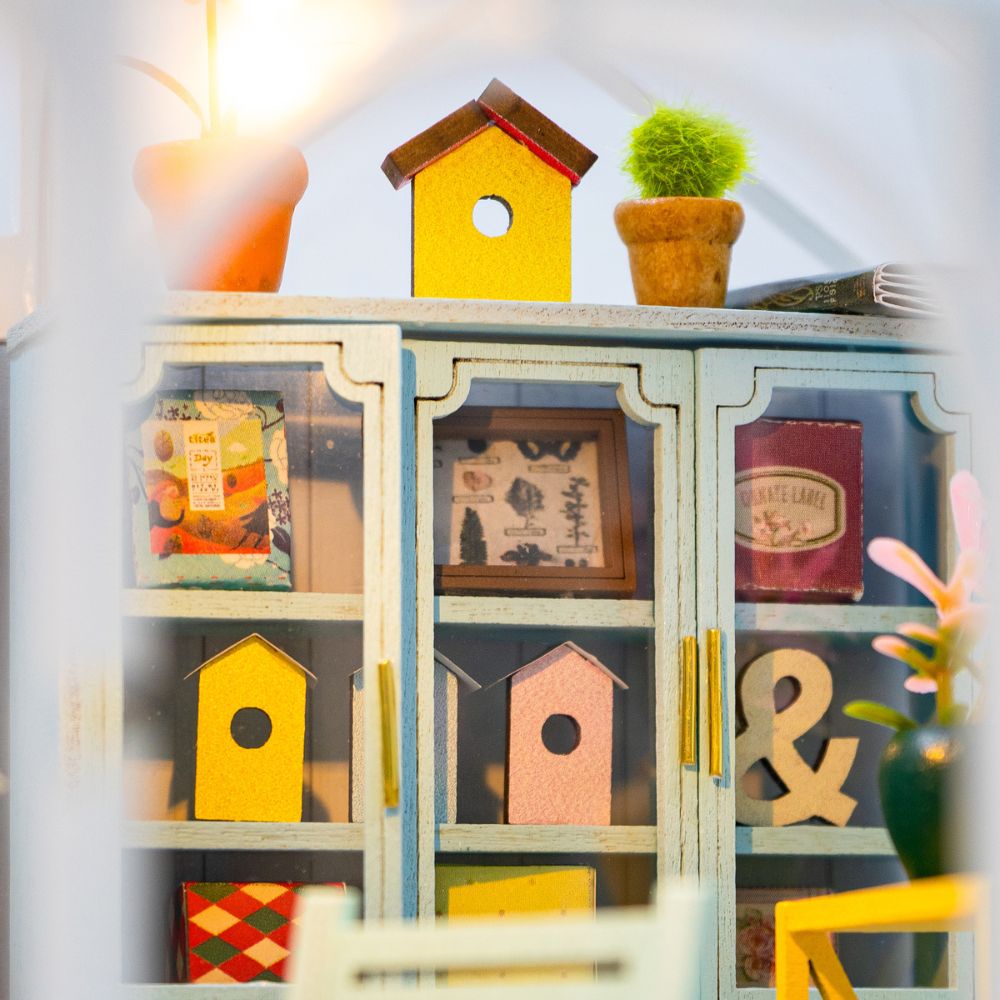 Casa miniatura - Flor soleada