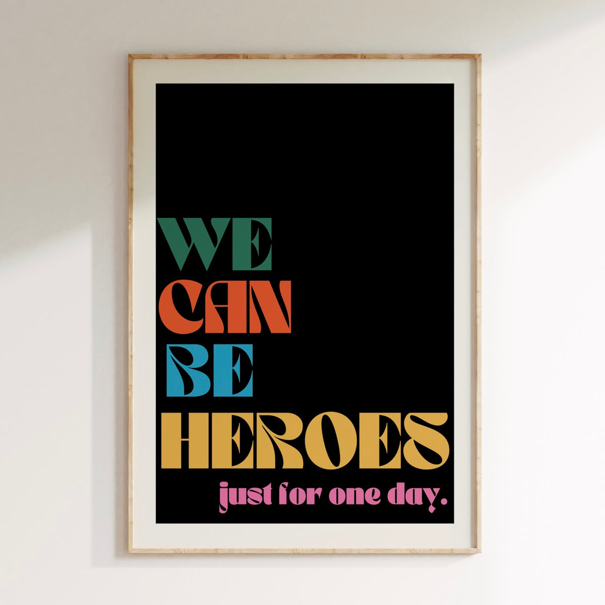 We Can Be Heroes 1 - Noir